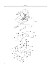 Husqvarna Ez 4824 Bf - Seat