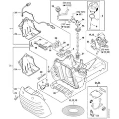 TS410 E-Tank Housing Assembly            