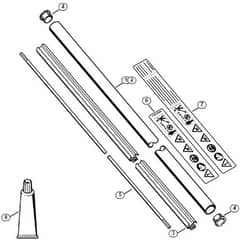 Genuine Stihl FC110 / O - Drive tube assembly FC 110