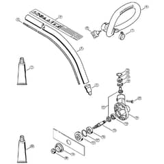 Genuine Stihl FC70 C-E Z / L - Drive tube assembly, Loop handle, Gear head