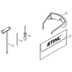 Genuine Stihl FC70 C-E Z / P - Tools, Extras