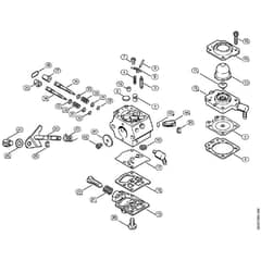 Genuine Stihl FC72 / G - Carburetor WT-329