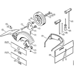 Genuine Stihl FC73 / L - Deflector, Tools, Extras