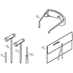 Genuine Stihl FC83 / N - Tools, Extras