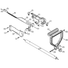 Genuine Stihl FC85 / M - Handle (24.2002)