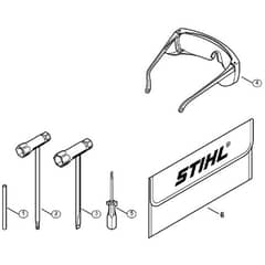 Genuine Stihl FC95 Z / T - Tools, Extras
