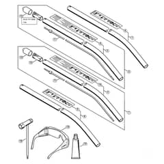 Genuine Stihl FCB-KM-4137 / A - FCB-KM Drive tube assembly