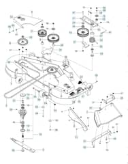 Husqvarna Fd61 P-Zt - Mower Deck & Cutting Deck