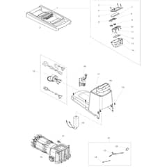 Makita FH2500 - Electric Shredder - Power Tool 01 Diagram
