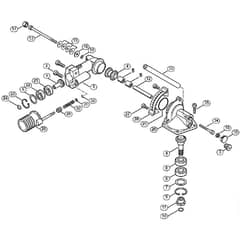 Genuine Stihl FH75 Scrub Cutter / O - Angle drive 0° - 90° (24.2005)