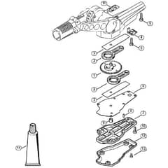 Genuine Stihl FH75 Scrub Cutter / Q - Blade drive gear, adjustable thru 135°