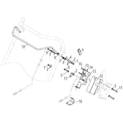 Cobra FORTIS20B - Cylinder Lawn Mower Apr 2023 Two Stage Engagement Assy Diagram