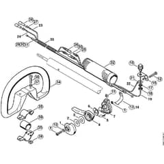 Genuine Stihl FR125 SEA / R - Handle