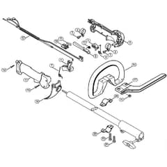 Genuine Stihl FR130 T / L - Control handle