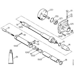 Genuine Stihl FR145 SEA / Q - Clutch housing, Flexible shaft