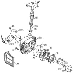 Genuine Stihl FR460 TC-EM / B - Rewind starter
