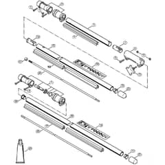 Genuine Stihl FR460 TC-EM / N - Drive tube assembly