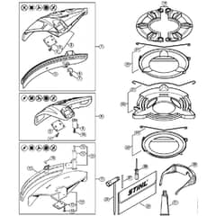 Genuine Stihl FR460 TC-EM / T - Deflector, Tools