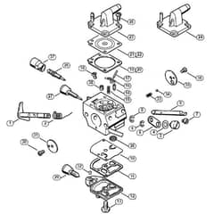 Genuine Stihl FR480 / N - Carburetor C1Q-S155, C1Q-S113, C1Q-S94 FR 450, 480