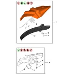 Stihl FR 460.0 TC-EFM - Deflector - Parts Diagram