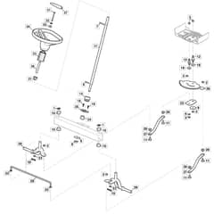 Freedom 28e - 2022 - 2T0250483/M22T - Mountfield Ride On Mower Steering Diagram