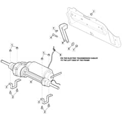 Freedom 28e - 2022 - 2T0250483/M22W - Mountfield Ride On Mower Transmission Diagram