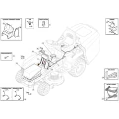 Freedom 30e - 2021 - 2T2200483/M21 - Mountfield Ride On Mower Electrics Diagram
