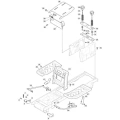 Freedom 30e - 2022 - 2T2200483/M22 - Mountfield Ride On Mower Frame Diagram