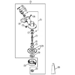 Genuine Stihl FS100 R / Q - Gear Head
