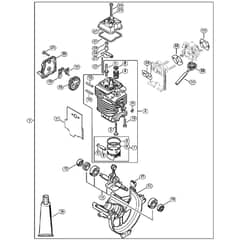 Genuine Stihl FS100 / V - Engine Ø 40 mm