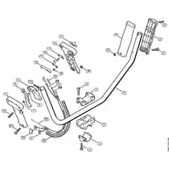 Genuine Stihl FS108 / J - Two-Handed Handle Bar