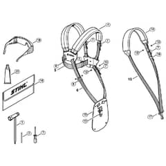 Genuine Stihl FS130 R / P - Tools, Extras