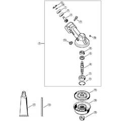 Genuine Stihl FS131 R / L - Gear Head