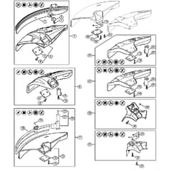 Genuine Stihl FS200 - 4134 / AC - Deflector