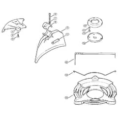 Genuine Stihl FS202 / J - Deflector