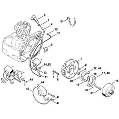 Genuine Stihl FS220 / Ignition system
