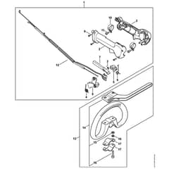 Stihl FS235.0 R - Handle - Parts Diagram