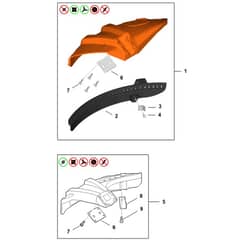 Stihl FS240.0 R - Deflector - Parts Diagram