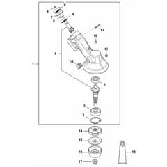 Stihl FS240.0 R - Gear Head - Parts Diagram