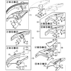 Genuine Stihl FS240 C-E / T - Deflector