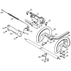 Genuine Stihl FS25-4 / L - Control Handle