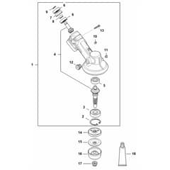 Stihl FS250.0 - Gear Head - Parts Diagram