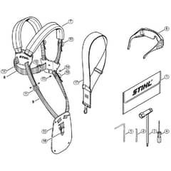 Genuine Stihl FS40 - 4130 / Q - Tools, Extras