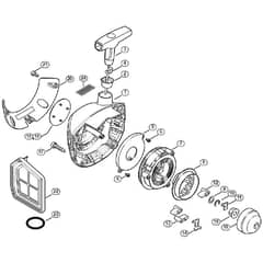 Genuine Stihl FS410 C-EM L / B - Rewind starter