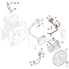 Stihl FS411 C-EM - Ignition System - Parts Diagram