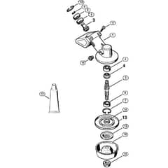 Genuine Stihl FS44 R / O - Gear Head FS 44
