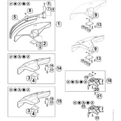 Genuine Stihl FS450 / T - Deflector