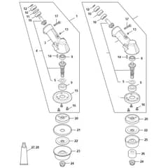 Stihl FS460 C-EM - Gear Head - Parts Diagram