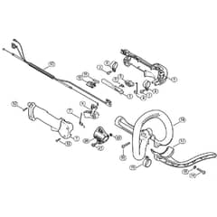 Genuine Stihl FS460 RC-EM / M - Loop handle