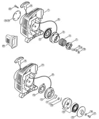 Genuine Stihl FS46 C-E Z / D - Rewind starter ErgoStart/Easy2Start